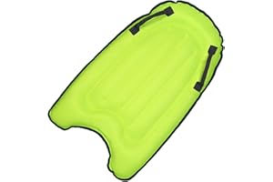 Onlynery Aufblasbares Bodyboard mit Griffen – faltbares Surfbrett, schwimmendes Surfbrett für Erwachsene, für den Strand für Kinder und Erwachsene, Schwimmen Lernen, Sommer-Schwimmwasserspaß