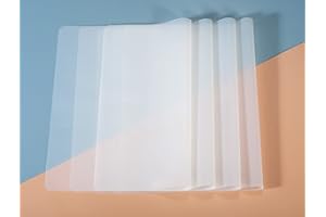 ANEWISH Manteles Individuales de Silicona, Juego de 4 Mantel Individual, Antideslizante Lavables Resistente al Calor Impermeable Fácil de Limpiar 40 x 30 cm Translúcido