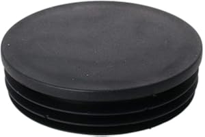 MroMax 100mm Blanking Cap, Soil Pipe Cap, Tubing Plug Post End Caps for Pipe, Drain End Pipe Black