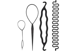 WYTINO Para Hacer Trenzas En El Pelo,Herramienta de trenzado de cabello, 3 tipos de moda, diseño de cabello, herramientas de peluquería, accesorios para el pelo de bricolaje, accesorios para mujeres