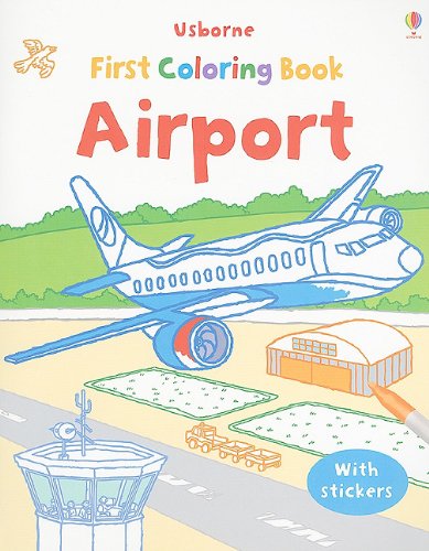 Airport (Usborne First Coloring Book)
