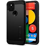 Spigen Tough Armor fodral kompatibelt med Google Pixel 5 (2020) – svart