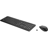 HP 230 Kablosuz Siyah Klavye-Mouse T&uuml;rk&ccedil;e Q-Klavye 18H24AA