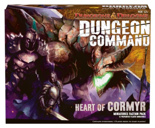Avalon Hill / Wizards of the Coast 39805 - Dungeon Command: Heart of Cormyr, juego de mesa (Dragones y Mazmorras)