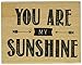 Produktbild Hampton Holz Cam und Chloe montiert Stempel 2 Zoll x 2.5-inch-my Sunshine