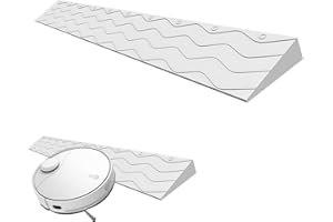 TRUNXUCL Threshold Ramps for Doorways, Wheelchair Scooter Threshold Ramp, Non-Slip Textured Surface, for Indoor or Outdoor, Bathroom, Doorways (Color : Grå, Size : 100x10x3cm)