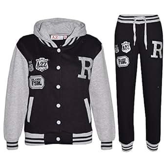 A2Z 4 Kids Baseball Jogginghose - Vlies Sporthose Für Mädchen & Jungen 2-13 Jahre