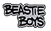 Produktbild BEASTIE BOYS Logo, Officially Licensed Products, Premium Quality Iron-On / Sew-On, 3.9" x 1.9" Embroidered PATCH Flicken