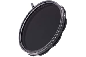 JONGSUN Variable ND Filter 82mm, S-Pro HD MRC 16-Schicht Nanobeschichtung, ND2-ND1000, Kameraneutraler Dichtefilter