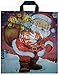 Produktbild ESH 100 LDPE Tüten Tragetaschen Einkaufsbeutel Plastiktüten Weihnachten Weihnachtsmann mit Sack 38x44 Top Preis