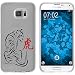 Produktbild PhoneNatic Case für Samsung Galaxy S6 Silikon-Hülle Tierkreis Chinesisch M3 Case Galaxy S6 Tasche + 2 Schutzfolien