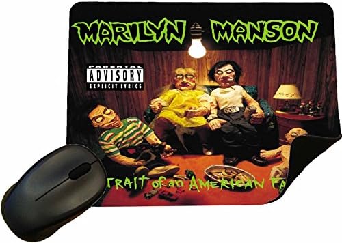 Marilyn Manson - Portrait of an American Family - Album Cover Mouse Mat / Pad - By Eclipse Gift Ideas