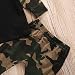 Little Boys Short Sleeve Cotton T-shirt and Camouflage Pants Outfit (6-12 Month, Camouflage)
