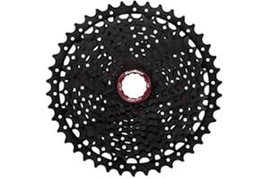 SunRace CSMX8 Wide Ratio Cassette 11-46T, 11 Speed, Black, XTE1379
