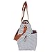Changing Bag by Hip Cub - Weekender Tote - Designer Canvas W/ Cute Baby Change Pad