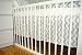 BABY'S COMFORT cot / cotbed VALANCE SHEET (12 NEWEST COLOURS) (to fit cotbed with mattress size 140x70, 5 - Grey chevron)