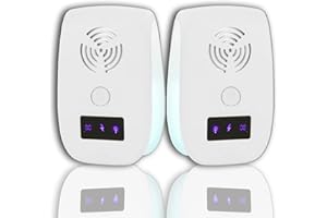 RADA CUTLERY Ultrasonic Pest Repeller Plug in, 2023 Pest Control Ultrasonic Repellent, Electronic Repellant - Bug Repellent for Mosquito, Mice, Spider, Roach, Ant, Rat, Flea, Fly(2 Pack)
