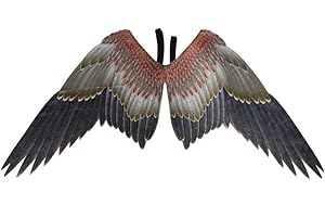 Bullpiano Angel Feather Wings for Adults Teens,White Angel Wings Costume with Adjustable Straps,Halloween Costume Props,Halloween Decoration (J)