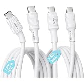 2 Adet x 180cm (6ft) Type C-C Kablo Seti, Kaymaz Tutama&ccedil;, 60Watt PD Hızlı Şarj, iPhone 15/16/17 ve Android İ&ccedil;in, Beyaz, REMOR