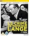 Le Crime De Monsieur Lange [Blu-ray] [2018]