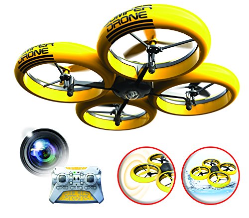SilverLit Bumper Drone Incassable avec caméra HD - Couleur Jaune