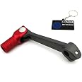 Ricambio Motociclo Leva Cambio Manuale ATV Nera 410mm - Compatibile Con Quad 50cc 110cc 125cc 150cc E Dirt Bike Leveristica Moto Cross - 10