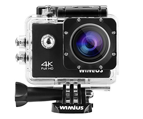 WiMiUS Action Cam 4K Action Kamera WiFi Actioncam HD 16MP Wasserdichte Helmkamera mit 2Akkus, 16GB High-Speed Karte - 2