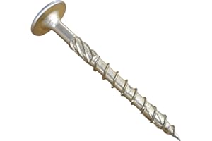 GENERIC 1 x Flat Plate Head Screw, Yellow, 8 x 80 mm, Parts for Photovoltaic Systems, Roof Hook, Attachment, Solar Module Bracket, Photovoltaic Parts, Flat Plate Head Screws, Low Carbon Steel