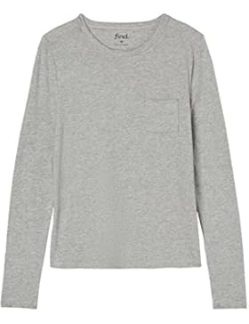 FIND Damen T-Shirt Basic Detail