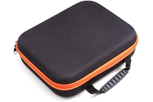 lmoikesz Tool Bag Ox Cloth Empty Storage Drill Organizer Zipper Closure Carrying Work Pouch Reusable Outdoor Protective Case, Small