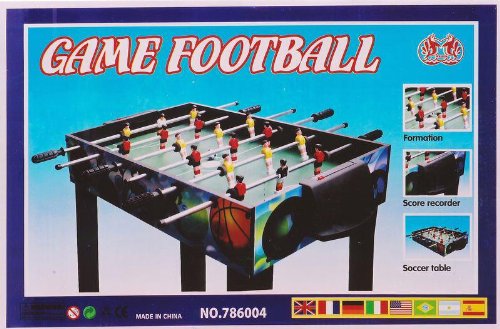 Imagen 1 de Cosas 724020 - Futbolin Con Patas - Madera-Barras Metal