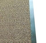 Dirt Stopper Carpet Runner 60cm x 160cm Beige/Black.With Non-Slip Back RRP £29.99 ()