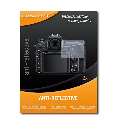 2 x SWIDO   protecteur d   cran Nikon D500 protection d   cran feuille  AntiReflex  antireflets