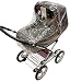 Universal Raincover To Fit Silver Cross Sleepover Pram (198)