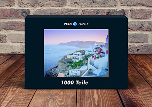 Preisvergleich Produktbild VERO PUZZLE 51208 Reisen - Griechenland, 1000 Teile in hochwertiger, cellophanierter Puzzle-Schachtel