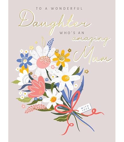 American Greetings Mother's Day Card For Daughter Purple Floral - View #13