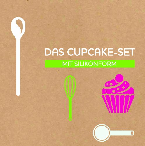 Preisvergleich Produktbild Backbox Silikonform Cupcakes: Mit Geling-Garantie