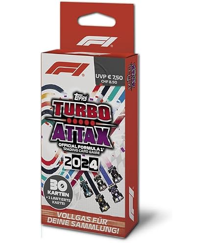 Topps F1 Turbo Attax 2023 Trading Cards - Mega-Tin Set