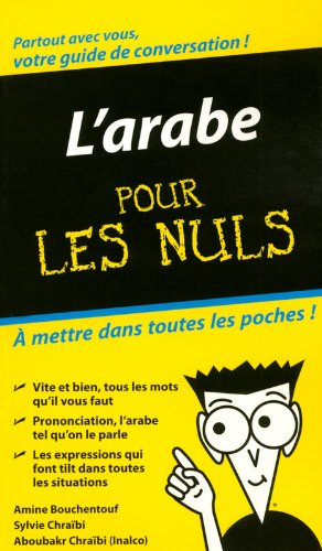 couverture de : L'arabe pour les nuls