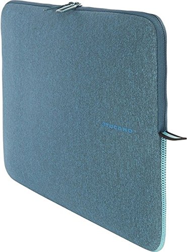 Tucano BFM1314-Z Second Skin Melange Neopren Notebook Sleeve  33 78-35 56 cm  13 3-14 Zoll  hellblau