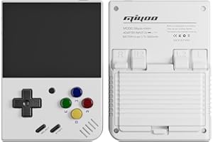 WUGU Miyoo Mini Plus Handheld Game Console, 3.5-Inch Retro Arcade Handheld Emulator Console Built-In 5000 Games, Video Gaming Console for Kid Adult, Support Wi-Fi Battle, Open-Source Emulators