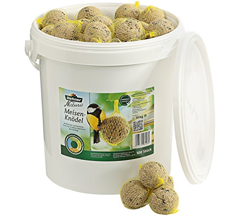 Dehner Natura Wildvogelfutter, Meisenknödel, mit Netz, 100 Stück (10 kg) - 5
