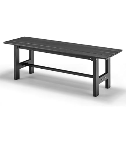 Chaise A Bascule 3 Places Banc De Jardin Robuste Comme Balancoire De Jardin Metal Resistant Aux Intemperies Noir 151x75x85cm 88391979