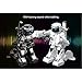 Price comparison product image Tomatoa 2PC Black & White RC Battle Boxing Robot/Toys, Remote Control 2.4G Humanoid Fighting Robot, Two Control Joysticks Real Boxing Fight Experience (as show, 7 x 6.5 x 9.5cm)