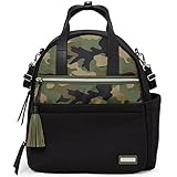 Borla de encanto desmontable y asas Luxe piel vegana