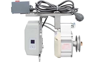 BURUIYOTEN NäHmaschine Motor ZubehöR 550W FüR Industriemaschinen NäHmaschinenmotor Industrie Sewing Machine Servo Regelbar Industrielle Brushless Servomotor NäHmotor Energiesparende Energy Saving Electric