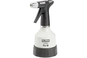 GLORIA Sprayflaska Pro 05 | Professionell för industri & hantverk | 0,5 L | Dubbelverkande pump | FKM-tätningar & mässingsmunstycke | Oljebeständig för fordon, verkstad, isopropanol & lösningsmedel