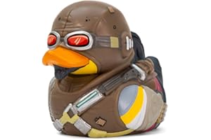 TUBBZ Pato de baño coleccionable - Figura Tubbz Borderlands - Figura Mordecai │ Figura coleccionable Borderlands - Producto con licencia oficial