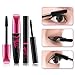 Produktbild 2 Stück, 4D Mascara Zwart natuurlijke lange wimperverf Intensieve lange natuurlijke wimpers