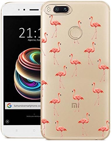 Xiaomi Mi 5X / Xiaomi Mi A1 Case, ocketcase® TPU Soft Silicone Gel Back Cover Case Transparent Shockproof Protective Shell Bumper for Xiaomi Mi 5X / Xiaomi Mi A1 (color 07) + Free Universal Screen Stylus